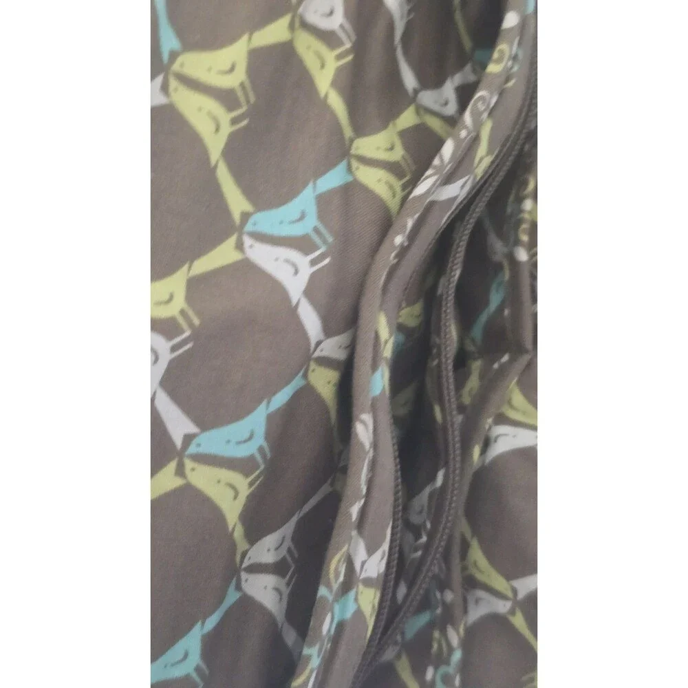 Vera Bradley Alice Bluebird Sitting In A Tree Kiss Lock Clasp Handbag Purse 2010
